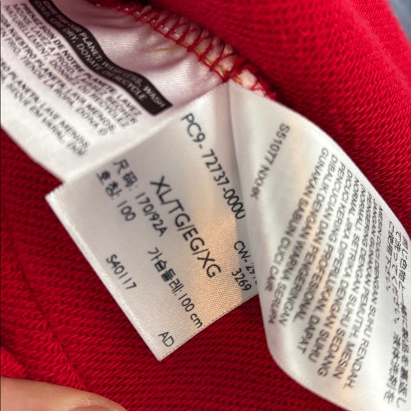 EUC Levi’s szXL Ex-Boyfriend Hybrid Trucker jacket…hooded denim jacket… - Picture 4 of 5